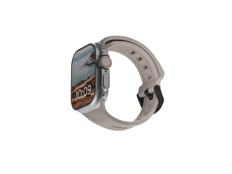 UAG Scout Silicone Strap for Apple Watch - Titanium - 44/45/46/49mm