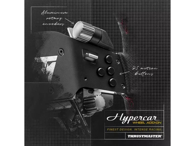 Thrustmaster Hypercar Wheel Add-On - Wired Wheel - Sony PlayStation 4
