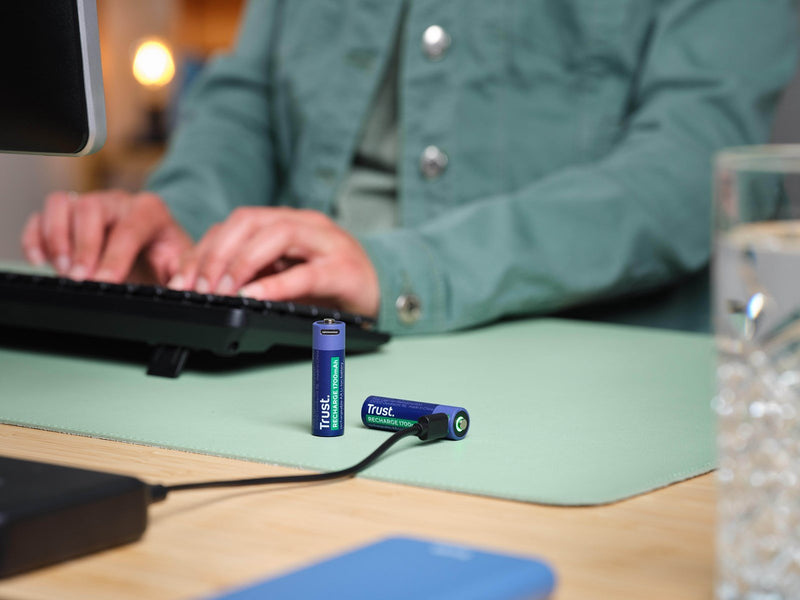 Trust 2 x AA USB-C Rechargeable