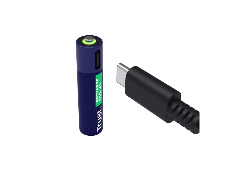Trust 2 x AAA USB-C Rechargeable