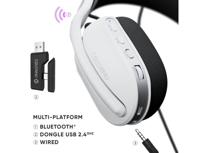 Oniverse Polaris - Celestial White - Wireless Headset - Sony PlayStation 4
