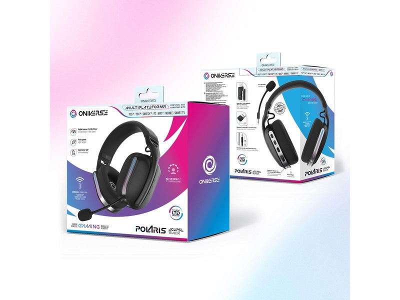Oniverse Polaris - Eclipse Black - Wireless Headset - Sony PlayStation 4