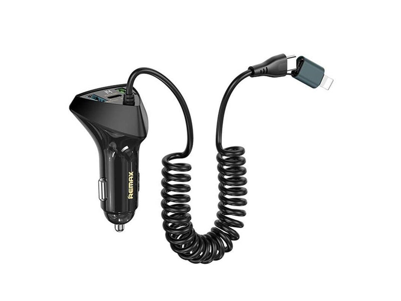 REMAX Cabled car charger RCC328 20V+22.5W PD+QC