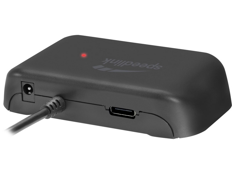 Speed-Link SNAPPY EVO USB-Hubs - USB 3.1 - 3 - Schwarz
