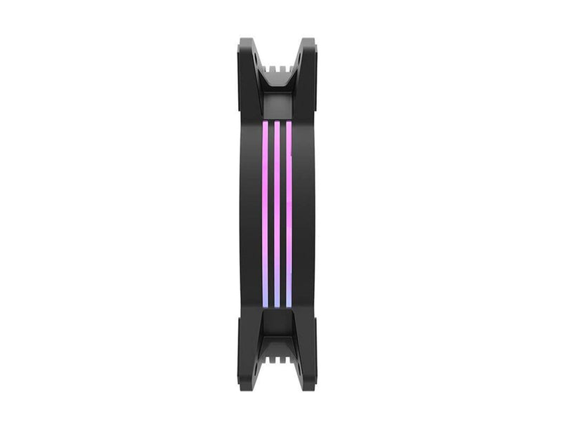 Darkflash Computer Fan Set C6 RGB 3in1 120x120 (black) - Gehäuselüfter - 120mm - Schwarz - 20 dBA