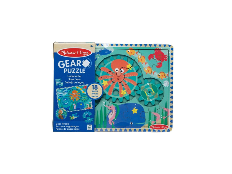 Melissa & Doug Gear Puzzle Underwater