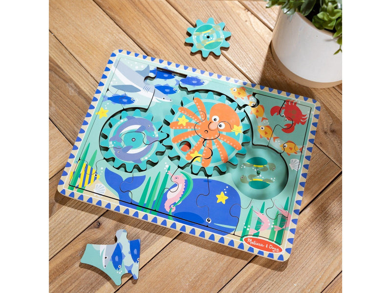 Melissa & Doug Gear Puzzle Underwater
