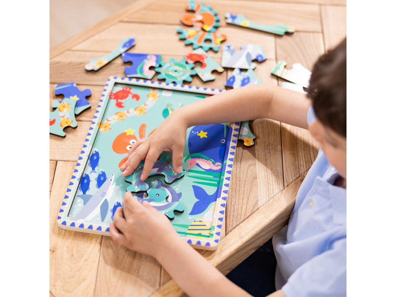 Melissa & Doug Gear Puzzle Underwater