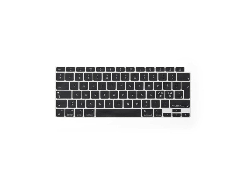 Philbert Keyboard Cover for MacBook Air 2020 - Black