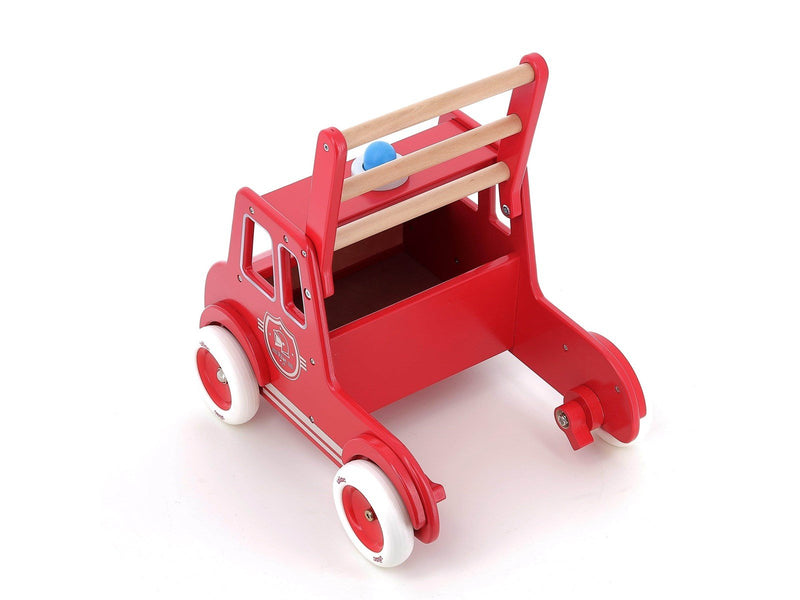Vilac Push-Along Trolley Fire Truck