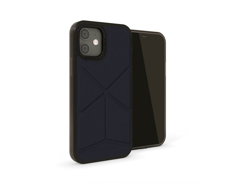 Pipetto Origami Snap for iPhone 12 mini - Dark Blue
