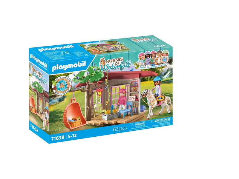 Playmobil - Horses of Waterfall - Horse Fans Clubshouse