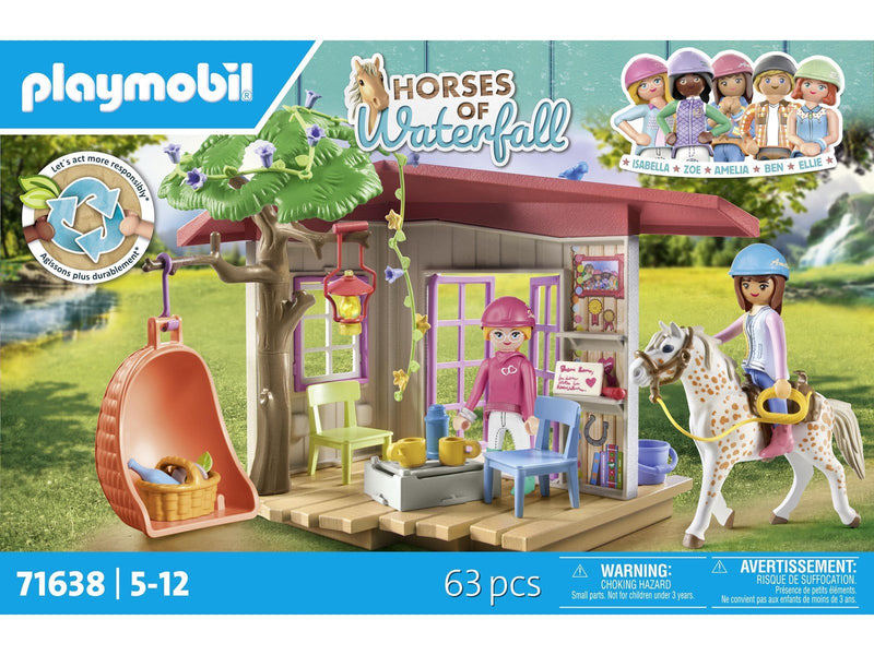 Playmobil - Horses of Waterfall - Horse Fans Clubshouse