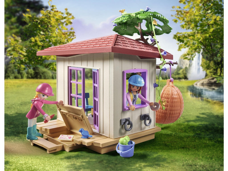 Playmobil - Horses of Waterfall - Horse Fans Clubshouse