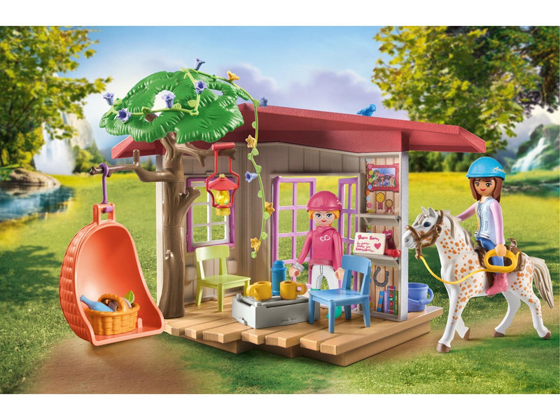 Playmobil - Horses of Waterfall - Horse Fans Clubshouse