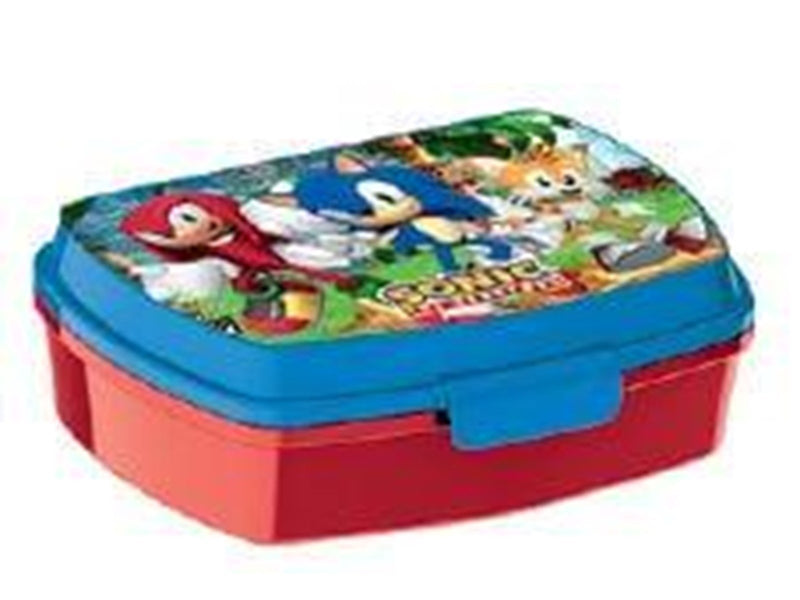 STOR Breakfast Box / Lunchbox 40574 450 ml Sonic the Hedgehog (blue and red)