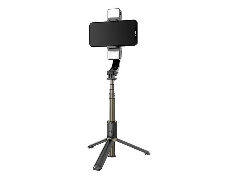 APEXEL Gimbal/stand with light Q08d (black)