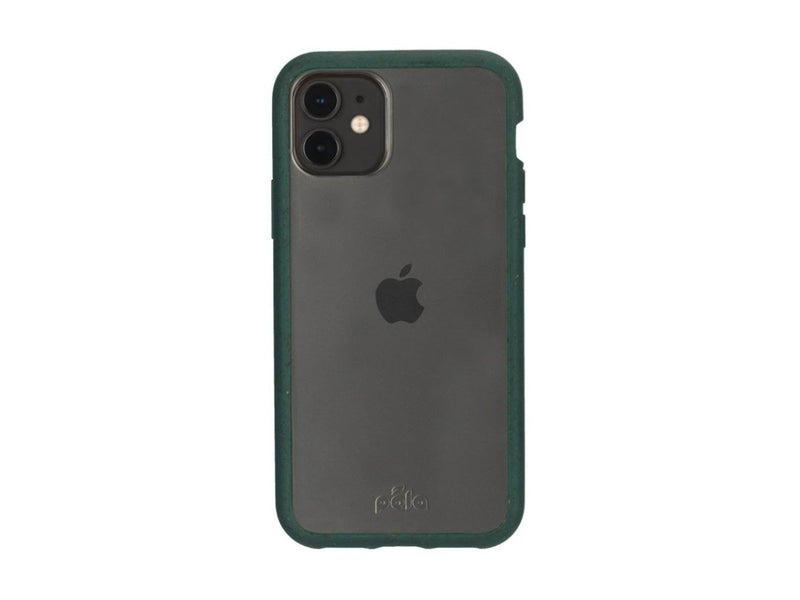 Pela Clear - iPhone 11 case - Green