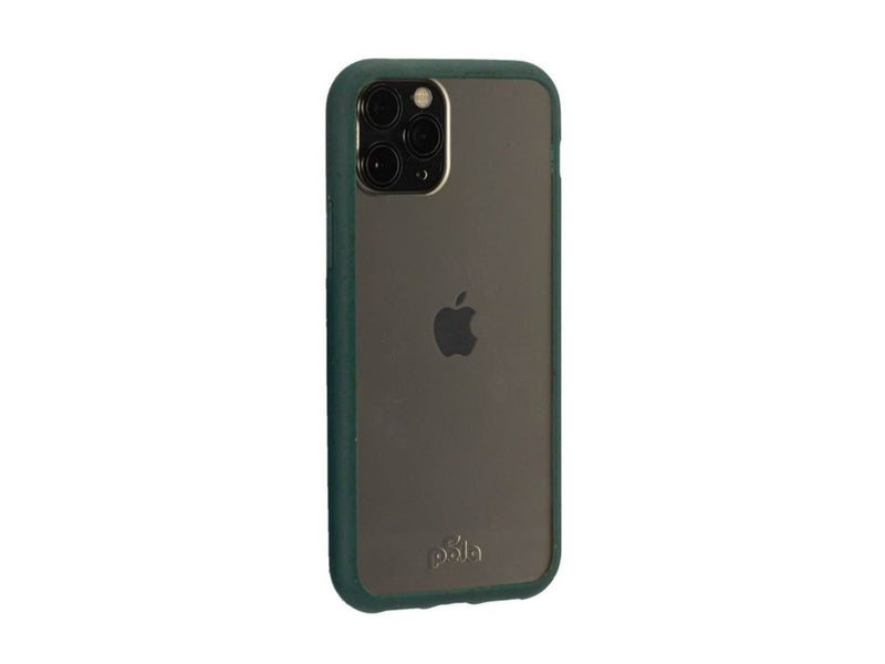 Pela Clear - iPhone 11 Pro case - Green