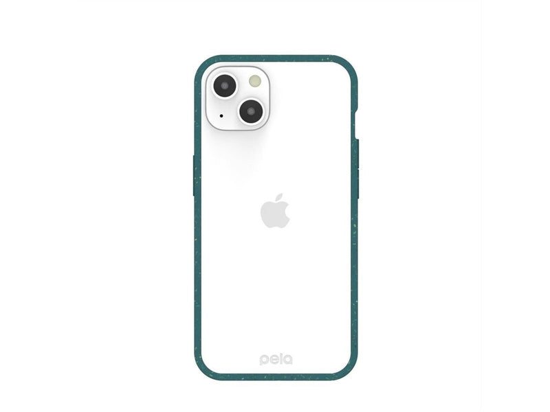 Pela Clear - iPhone 13 case - Green