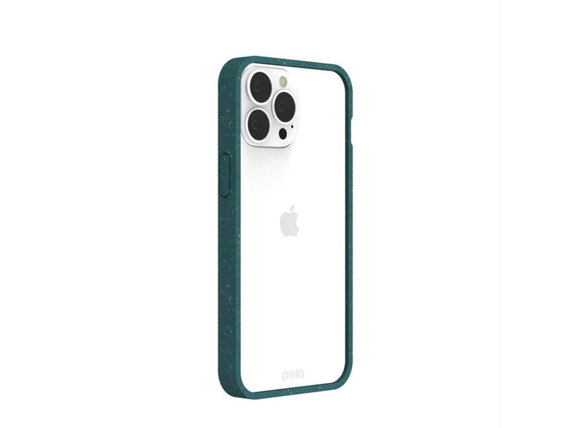 Pela Clear - iPhone 13 Pro Max case - Green