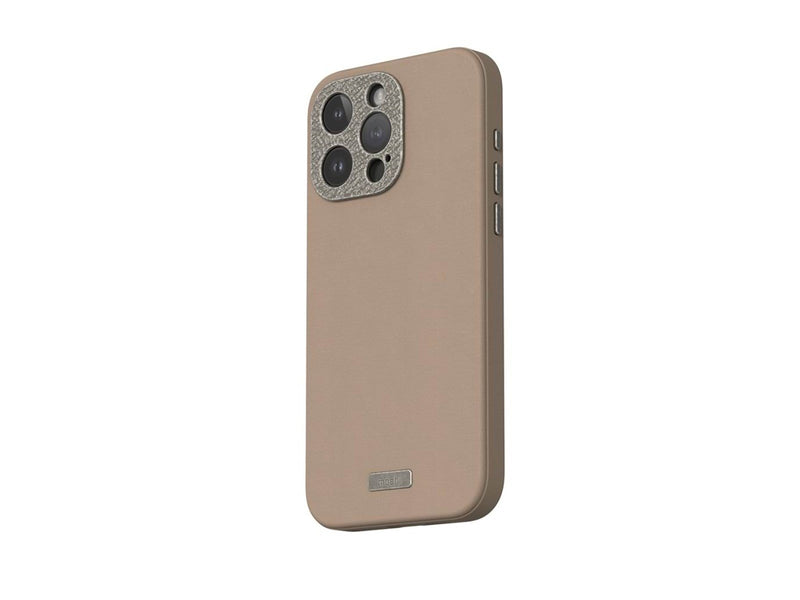 Moshi Napa for iPhone 15 Pro Max - Woodsmoke Brown
