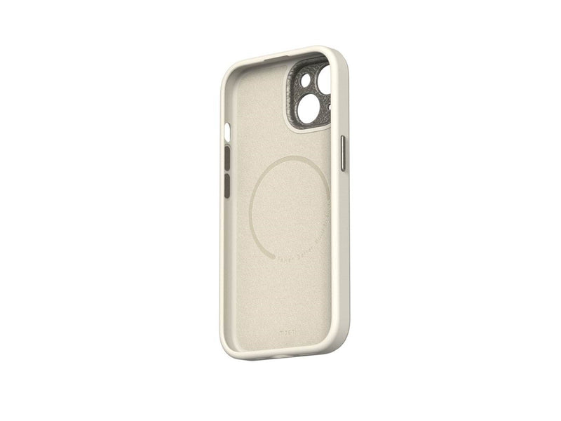Moshi Napa for iPhone 15 - Eggnog White