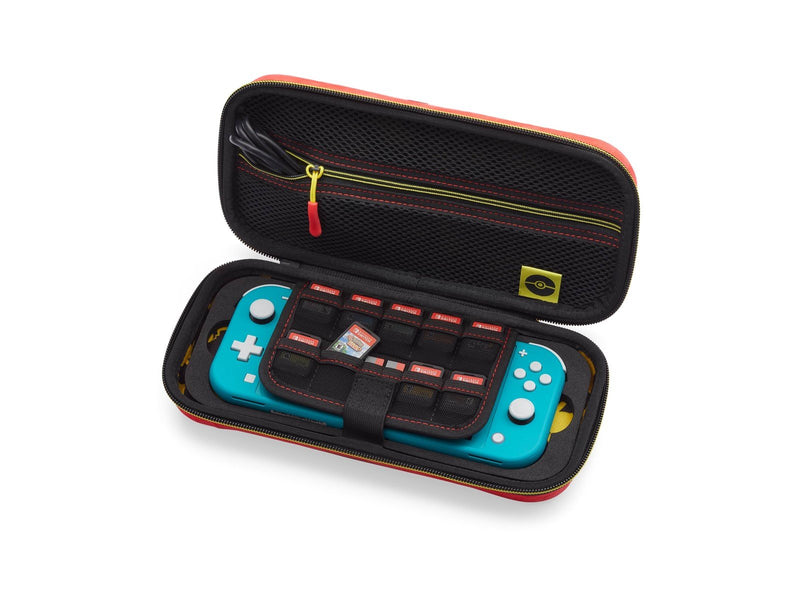 PowerA Schutzhülle für Nintendo Switch (OLED-Modell), Nintendo Switch und Nintendo Switch Lite - Pikachu-Sprung