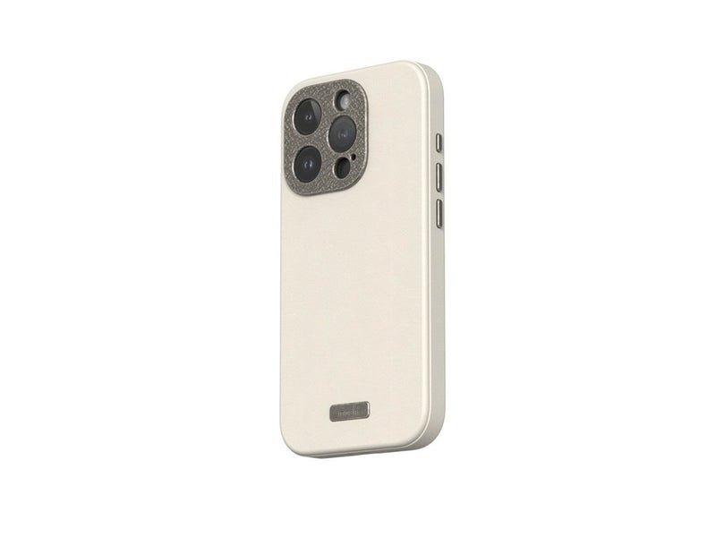 Moshi Napa for iPhone 15 Plus - Eggnog White