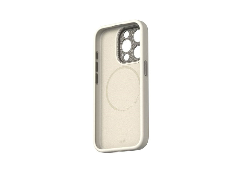 Moshi Napa for iPhone 15 Plus - Eggnog White