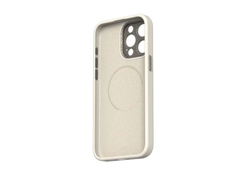 Moshi Napa for iPhone 15 Pro Max - Eggnog White