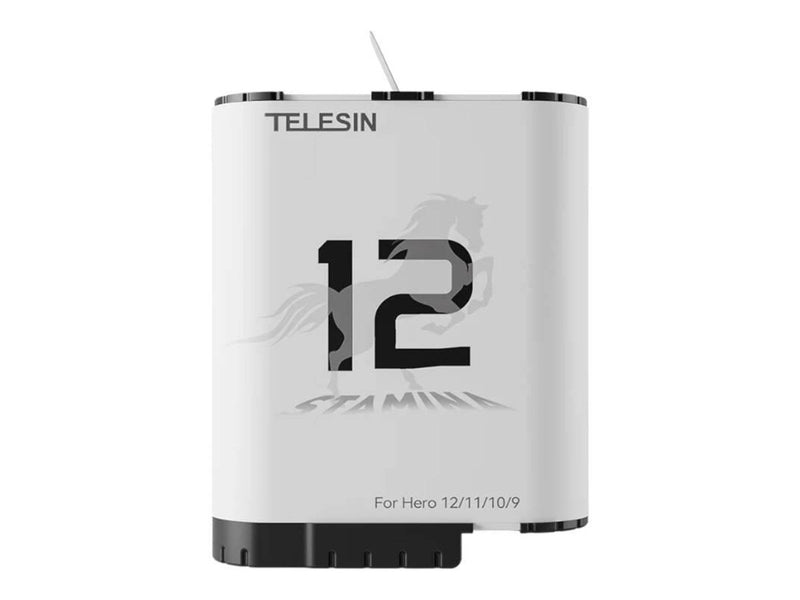 TELESIN High performance stamina battery for GoPro Hero 12/11/10/9