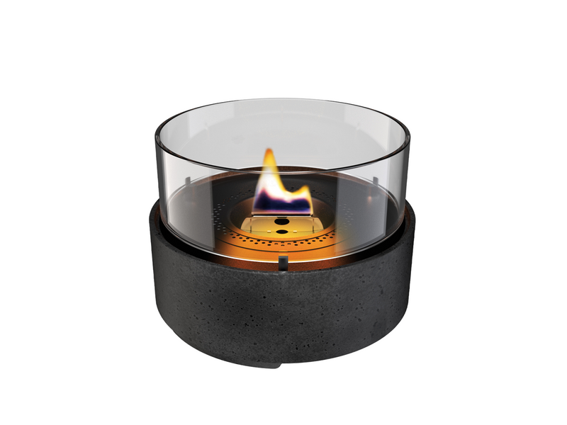 Tenderflame Café 18 Black Lava Porcelain