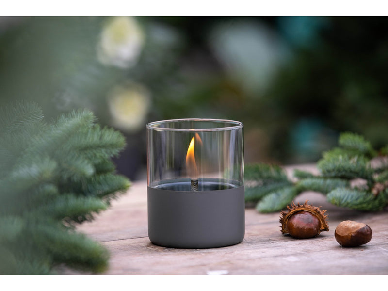 Tenderflame Lilly 10 Dark Grey Glass