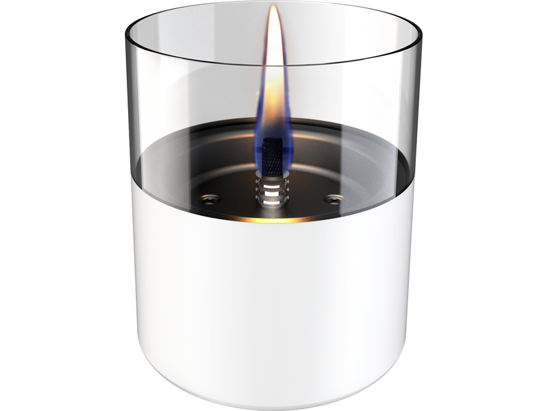 Tenderflame Lilly 10 White Glass