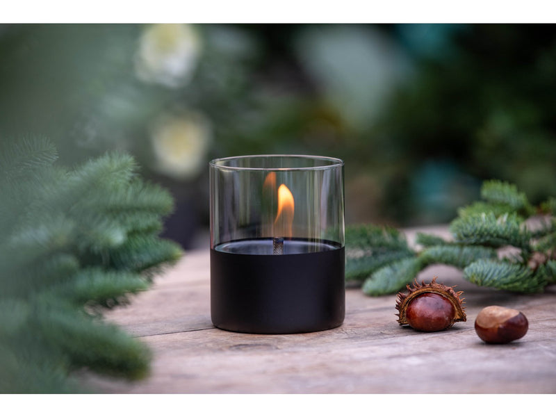 Tenderflame Lilly 10 Black Glass