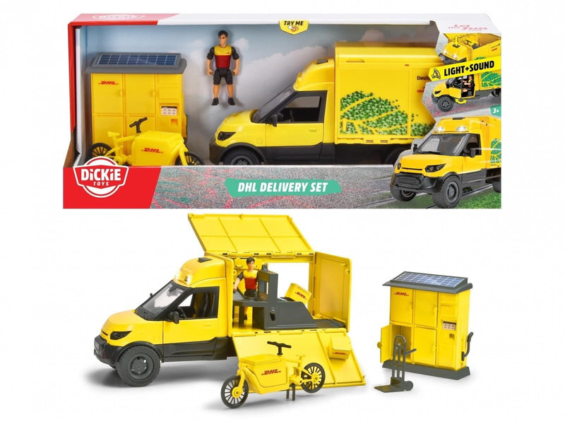 Dickie Toys DHL Delivery Set