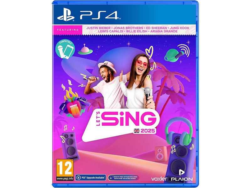 Let's Sing 2025 - Sony PlayStation 4 - Musik - PEGI 12