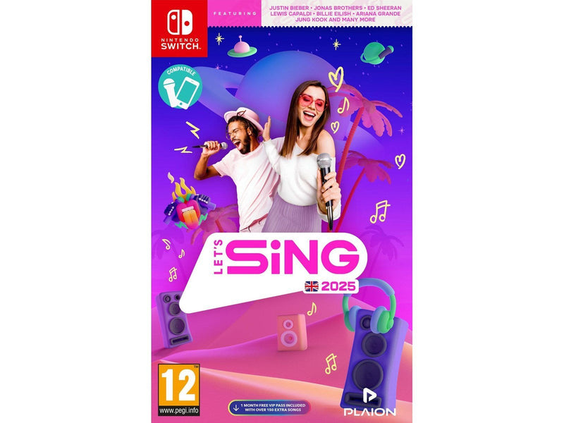 Let's Sing 2025 - Nintendo Switch - Musik - PEGI 12