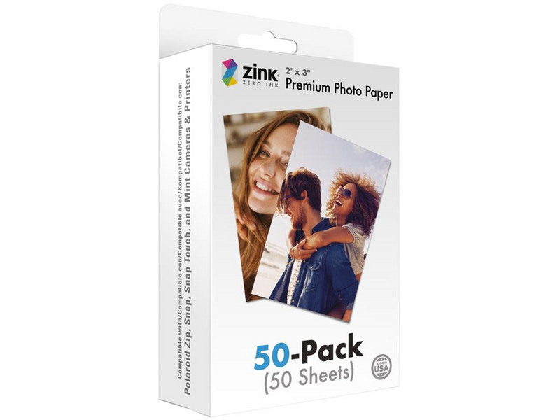 Polaroid Zink Media 2x3 - 50 Pack