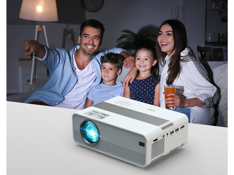 TECHNAXX Projektoren Mini-LED HD Beamer TX-127 - LCD projector - portable - 1280 x 720 - 2000 ANSI lumens