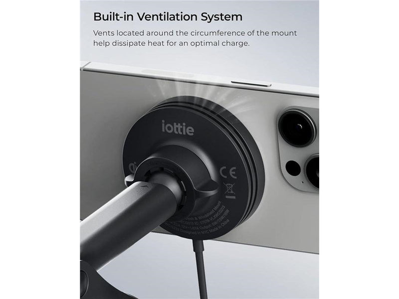 iOttie Velox MagSafe Qi2 Wireless Dash & Windshiel