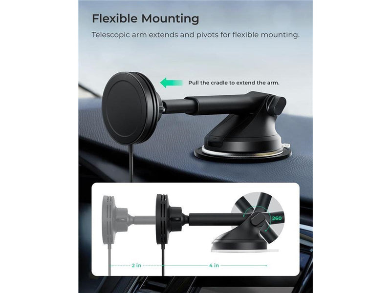 iOttie Velox MagSafe Qi2 Wireless Dash & Windshiel