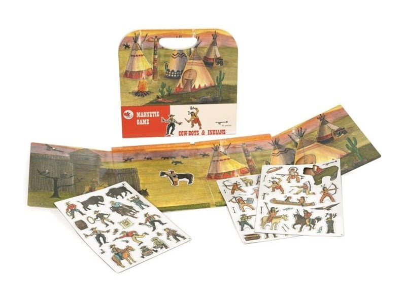 Egmont Toys Magnetic Game Cow-Boys & Indians