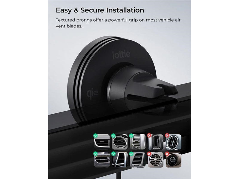 iOttie Velox MagSafe Qi2 Wireless Air Vent Mount