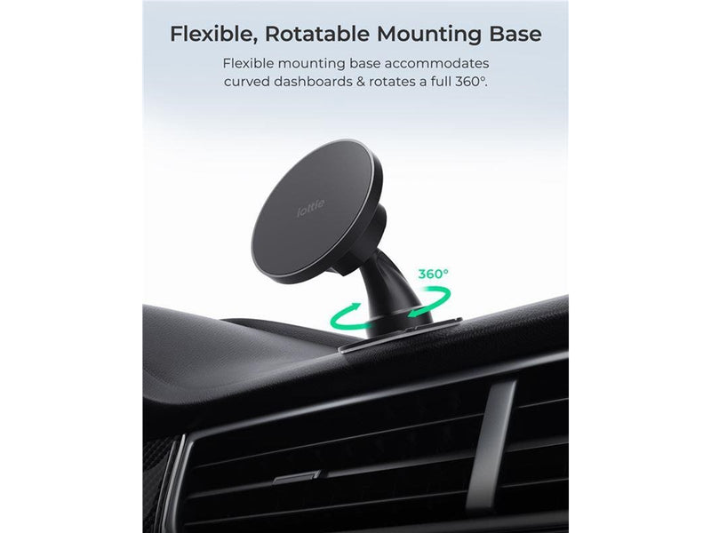iOttie iTap 3 MagSafe Flush Mount with Magnetic Ring Adapter