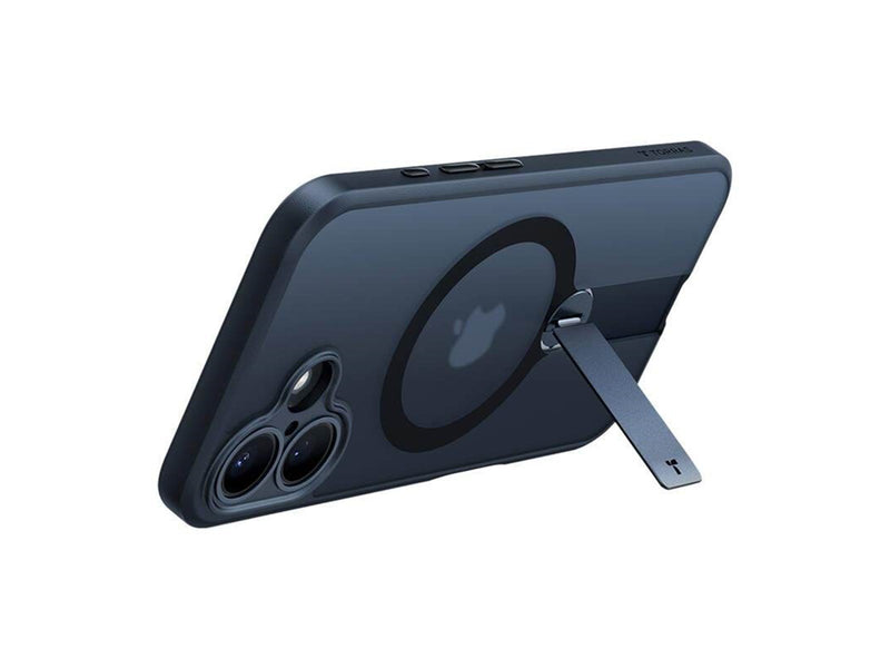 Torras Pstand Spin Case for iPhone 16 Plus (Black)