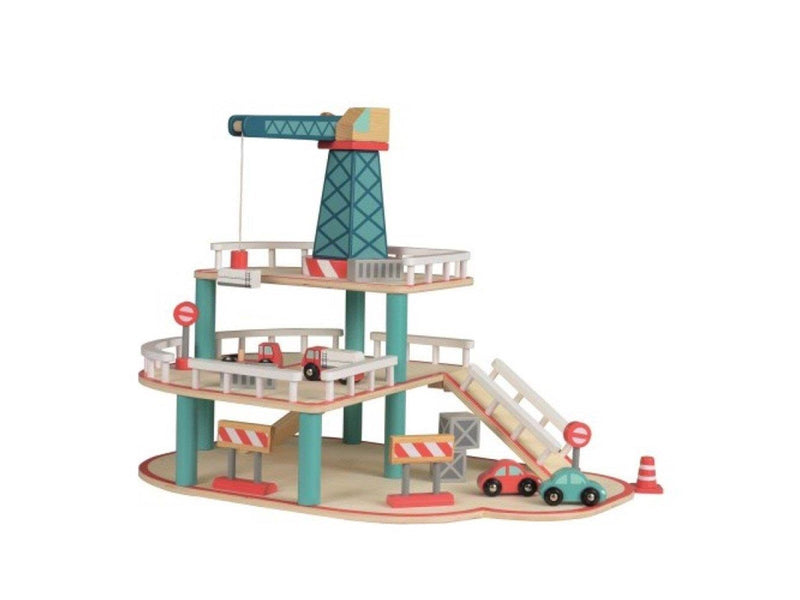 Egmont Toys Wooden Garage with Crane