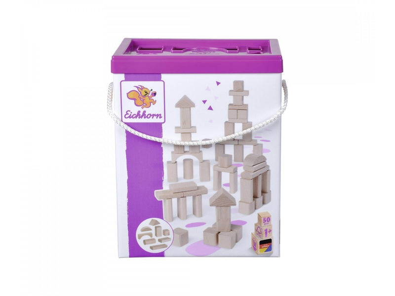 Eichhorn Wooden Blocks 50pcs.