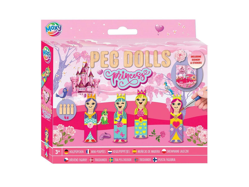 Creative Craft Group Wooden Cone Puppets Craft Set